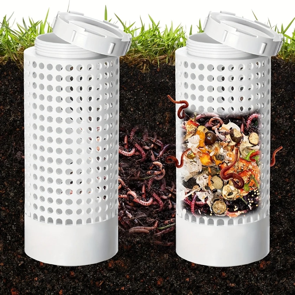 Compost Bin - Composteira de minhocas para vasos de