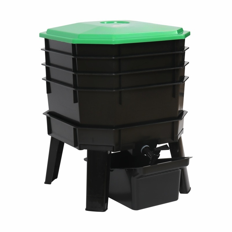 Compost Bin - Composteira de minhocas para reciclagem de
