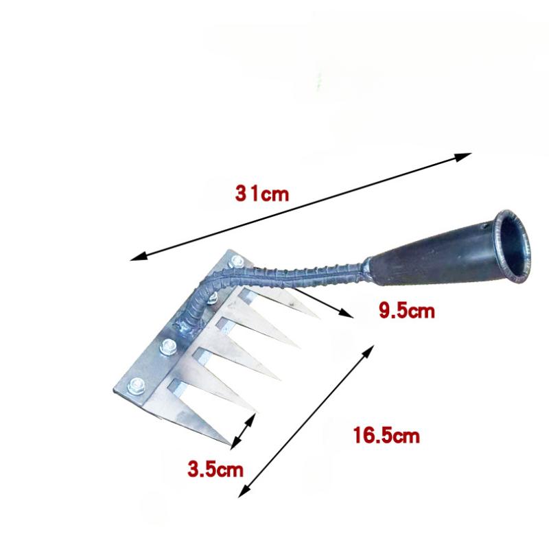 Gardening Tools Uses - Rake de Jardim em Aço Multiuso