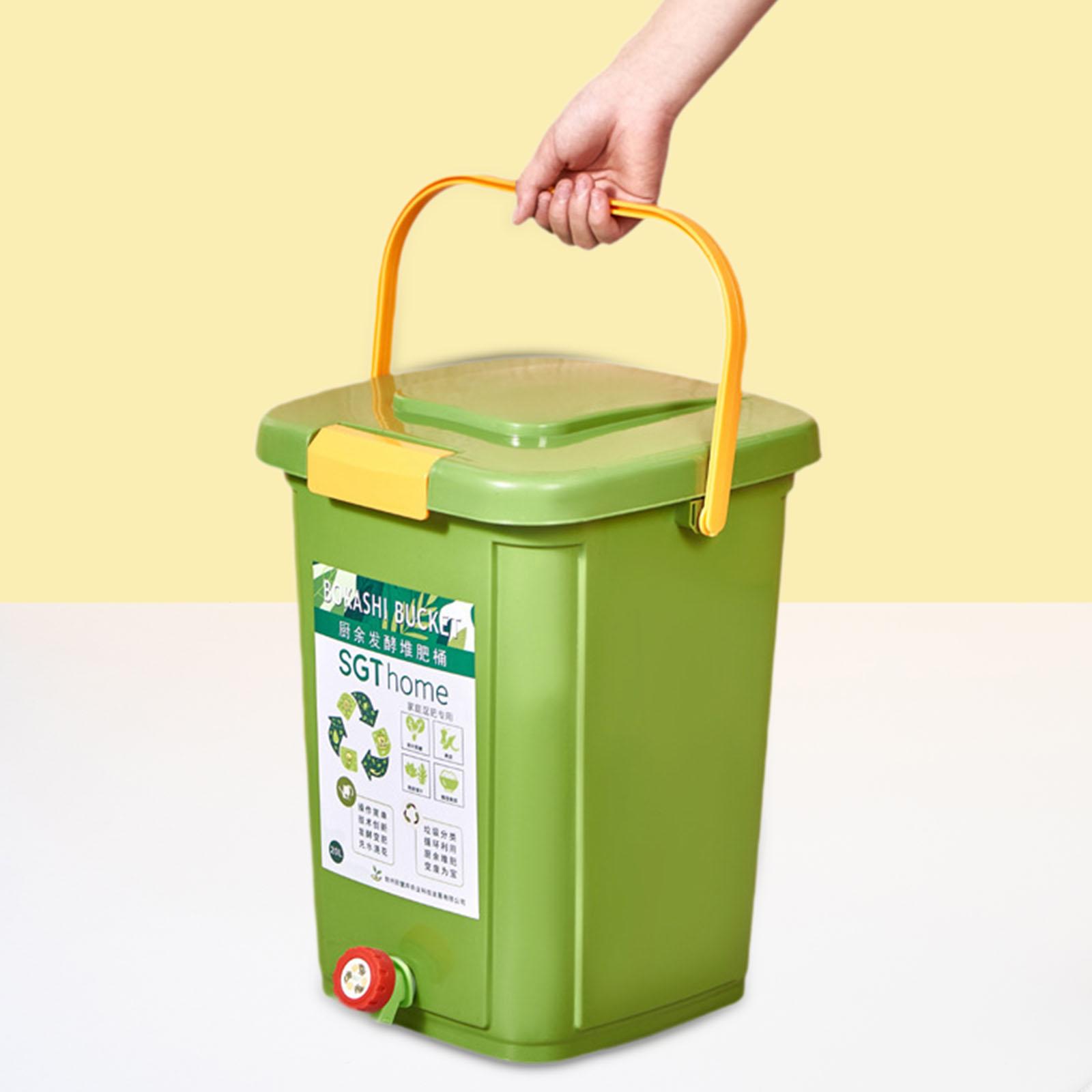 Compost Bin - Cubo de compostagem de bancada selado