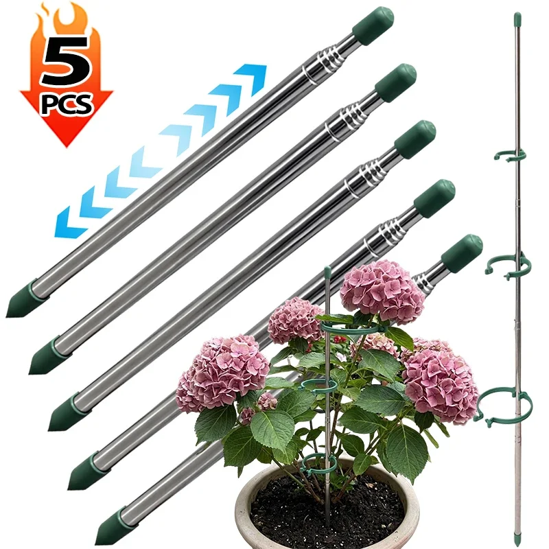 Gardening Tools Green - 5/1 PEÇAS Anel de Suporte Retrátil