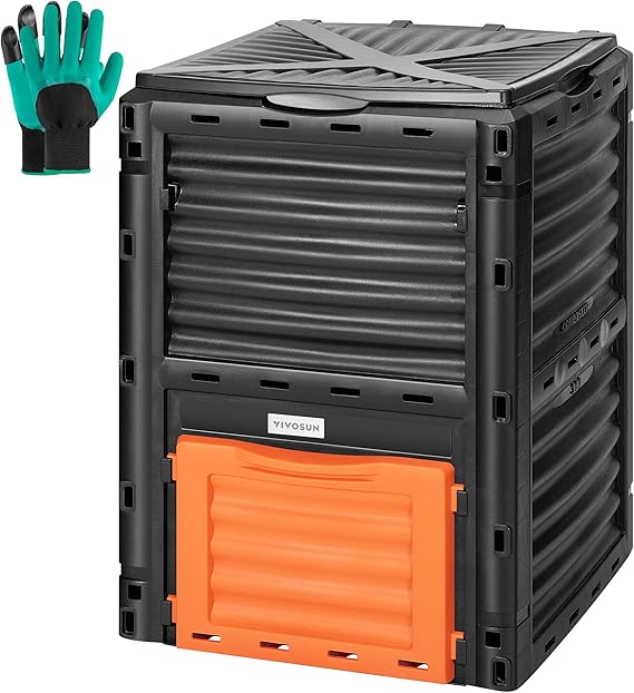 Compost Bin - Caixa de compostagem externa de galão