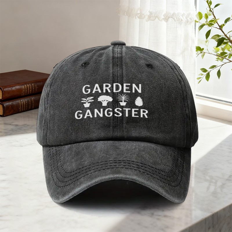 Gardening Tools Logo - 1 unidade Boné Ajustável Garden Gangster