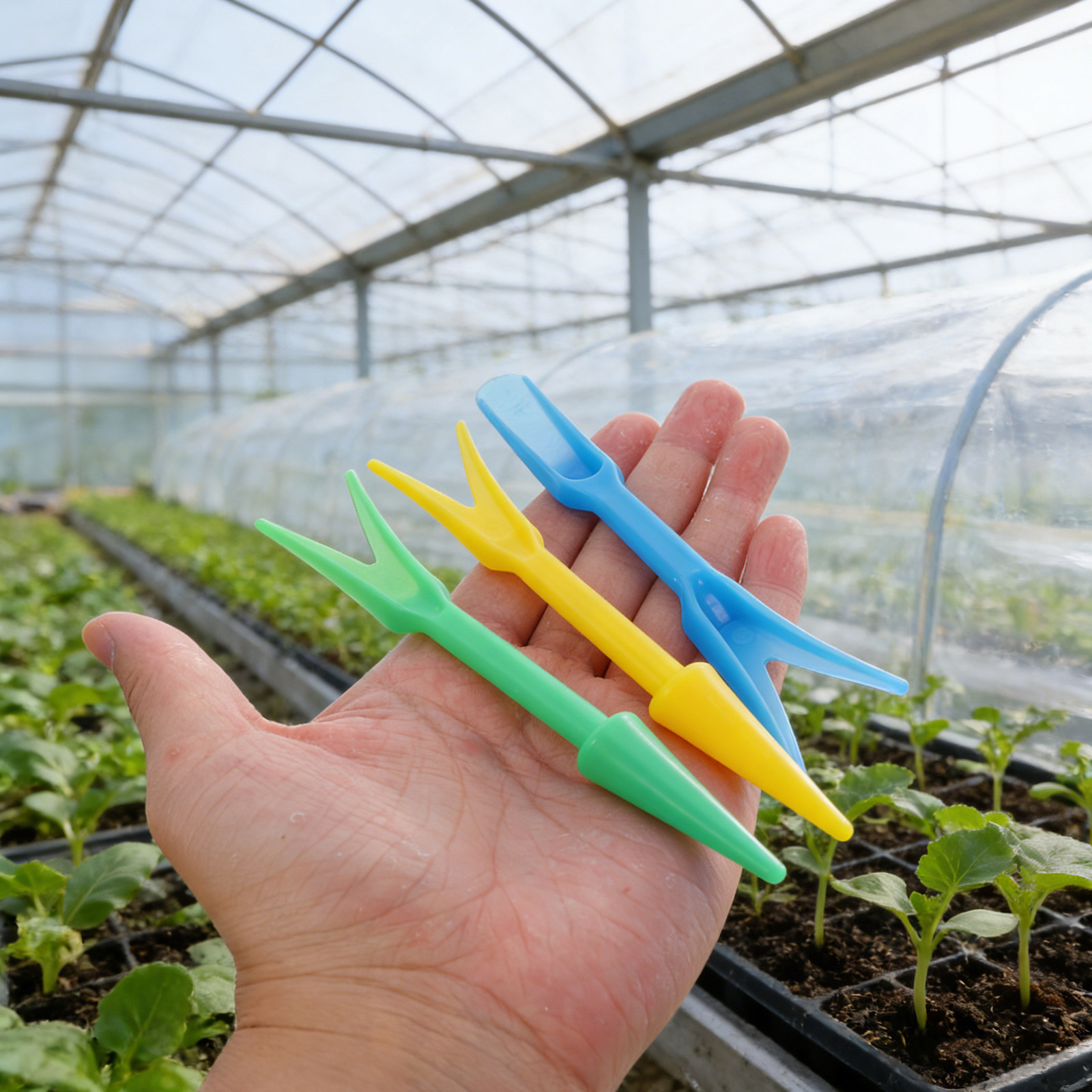 Gardening Tools Uses - Conjunto de 15 Ferramentas de Plástico