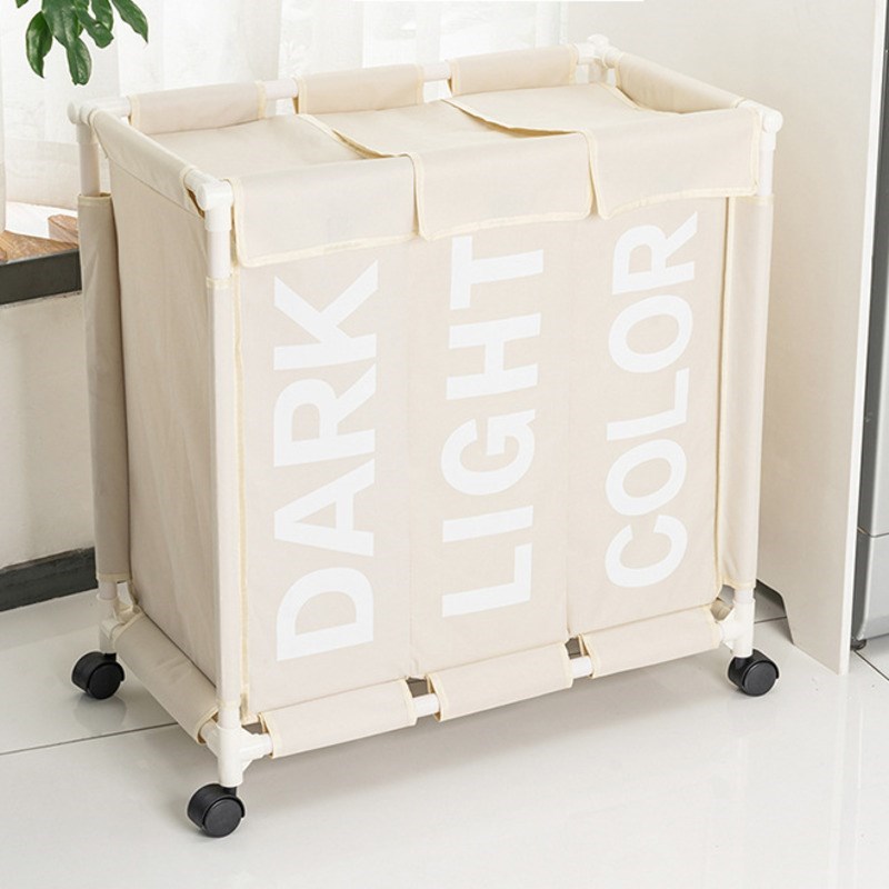 Compost Bin - Organizador de cesta de lavanderia rolante,