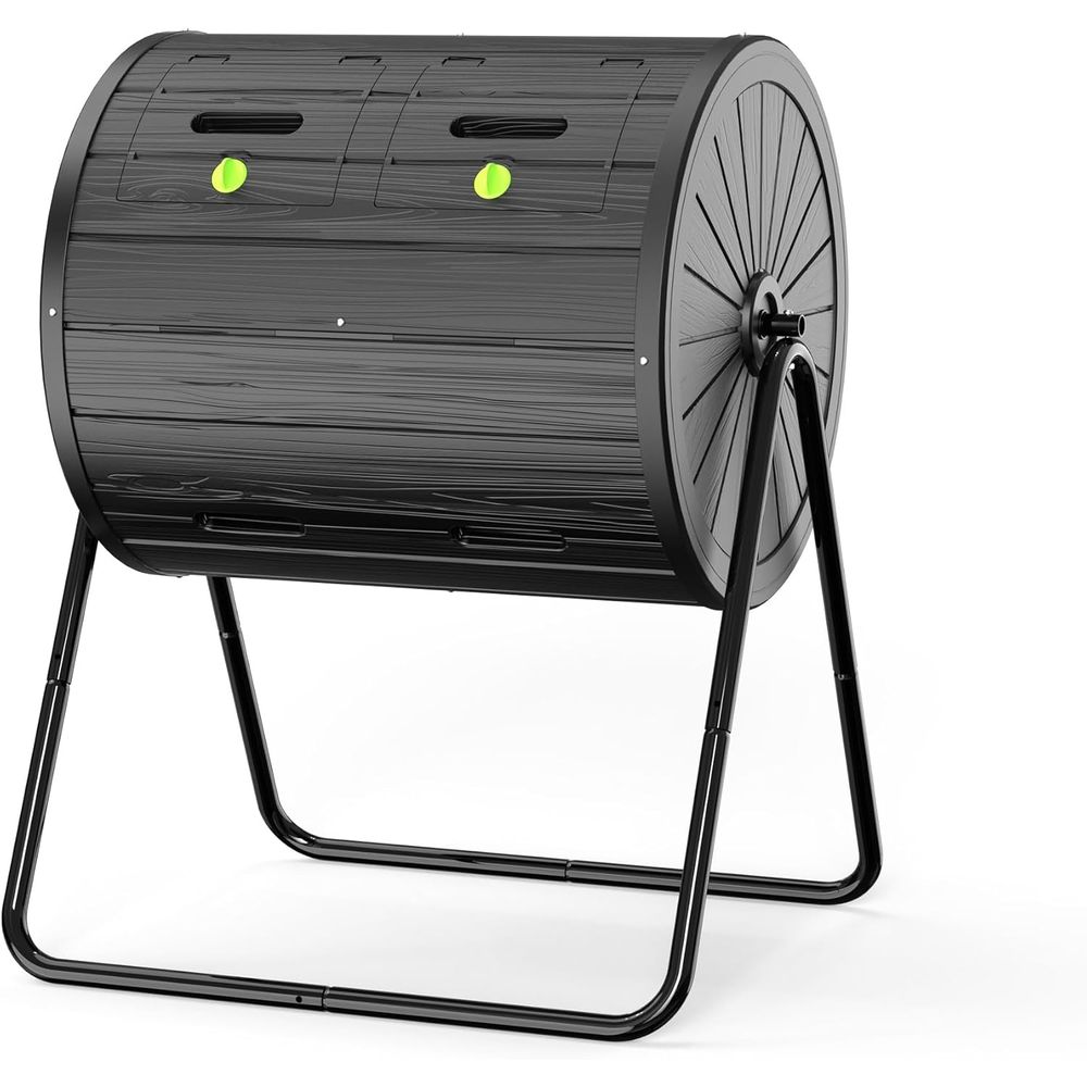 Compost Bin - Composteira de Compostagem Rotativa de Câmara