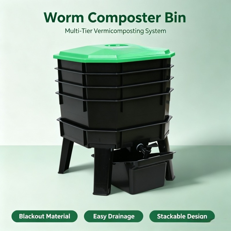 Composteira de minhocas para r - Compost Bin avaliação e preço