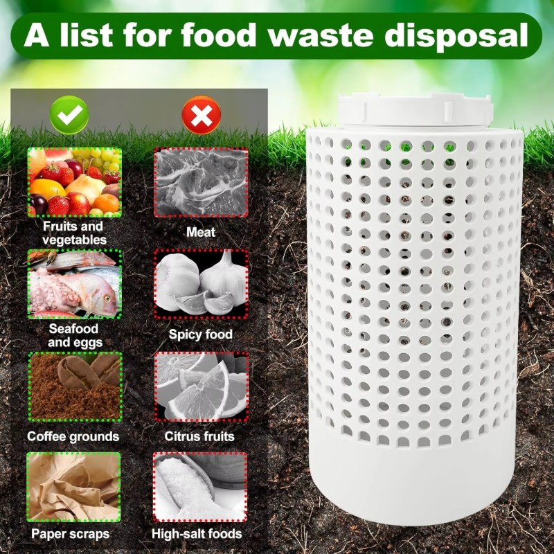 Kit de compostagem subterrâneo - Compost Bin avaliação e preço
