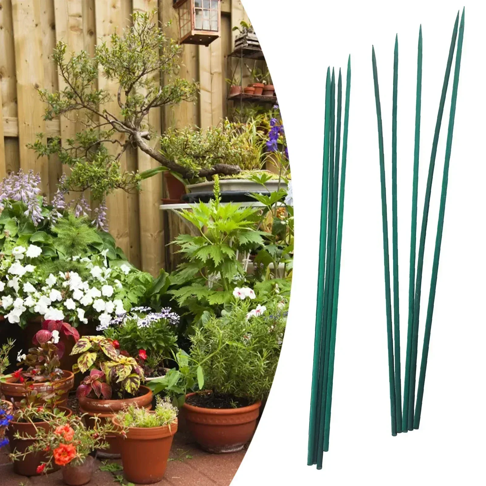 10pc 40cm kit de estaca de pla - Gardening Tools Green avaliação e preço