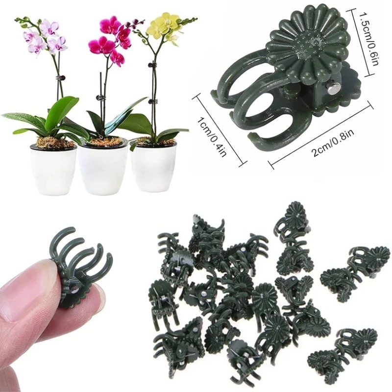 50 Peças de Clipes para Planta - Gardening Tools Green avaliação e preço