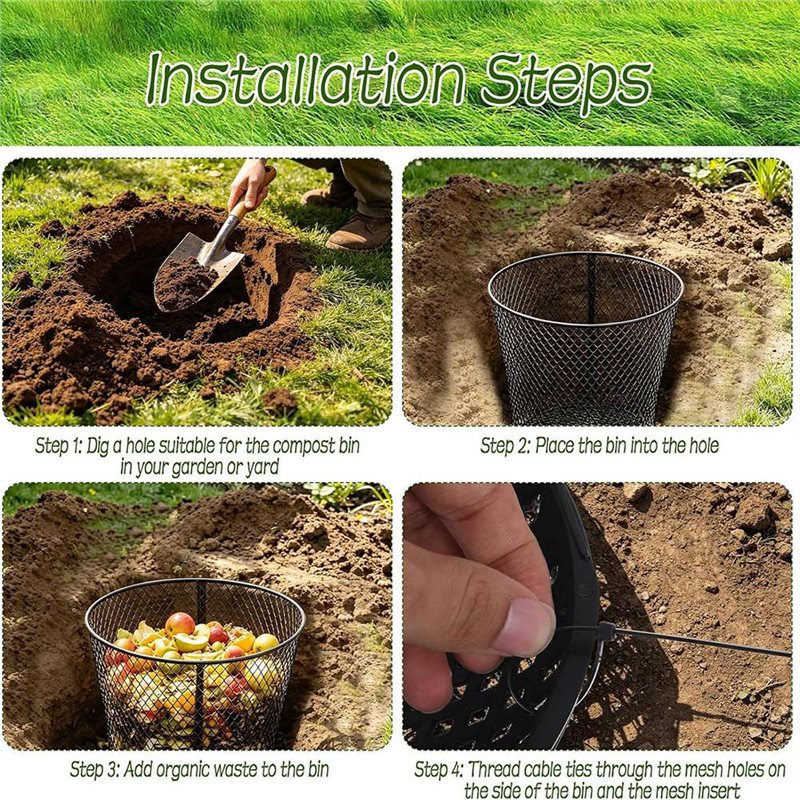 Compostor de minhocas grande p - Compost Bin avaliação e preço