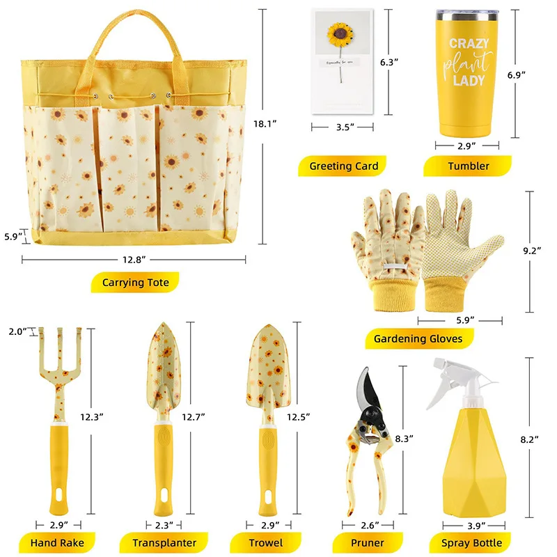 Conjunto de Ferramentas de Jar - Gardening Tools Set Gift avaliação e preço