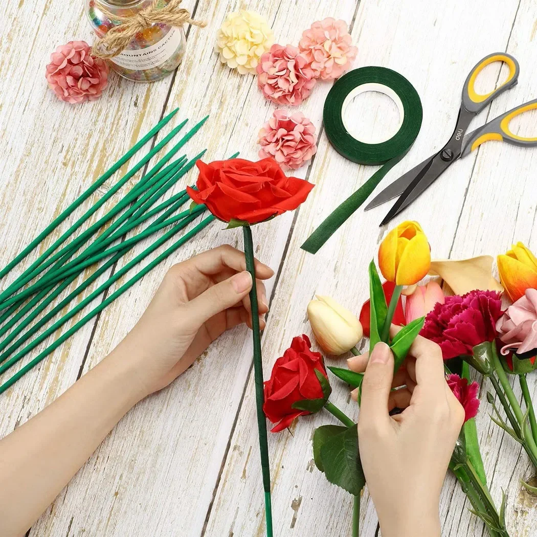 10 pçs 40cm estaca de planta d - Gardening Tools Green avaliação e preço