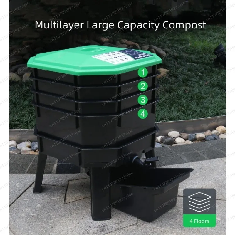 Caixa de Compostagem Empilháve - Compost Bin avaliação e preço