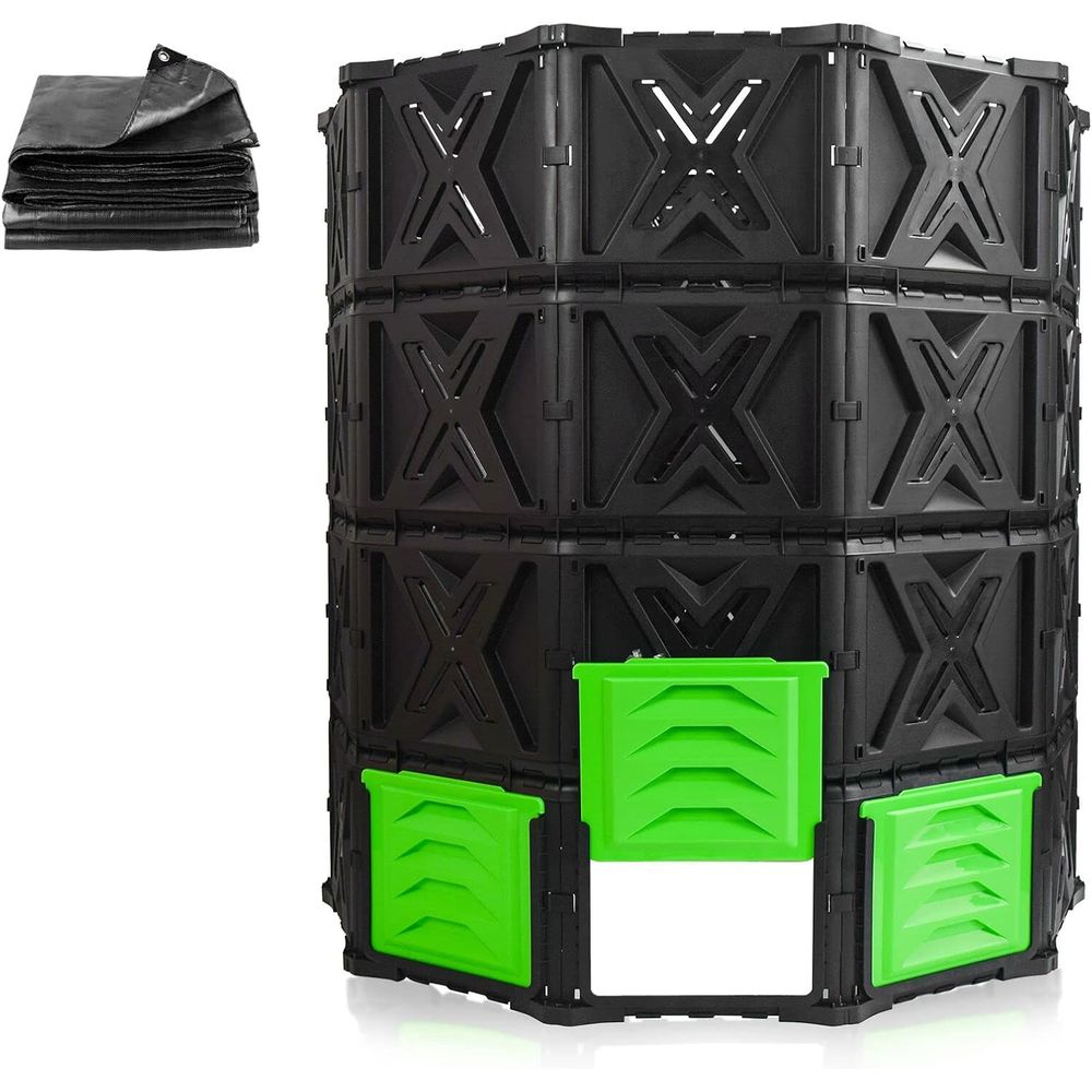 Lixeira de compostagem grande  - Compost Bin avaliação e preço
