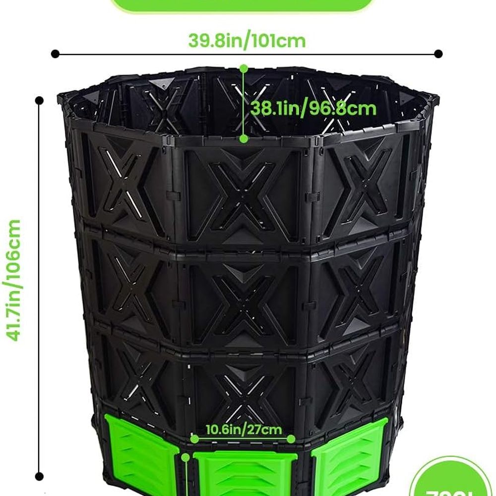 Lixeira de compostagem grande  - Compost Bin avaliação e preço