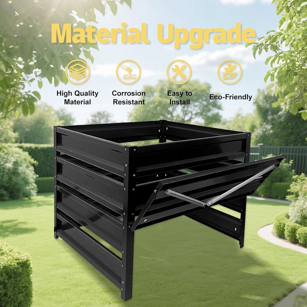 Lixeira de compostagem externa - Compost Bin avaliação e preço