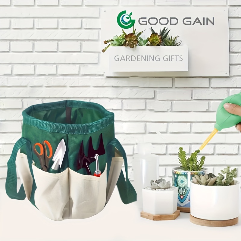 Branco verde redondo saco de f - Gardening Tools Green avaliação e preço