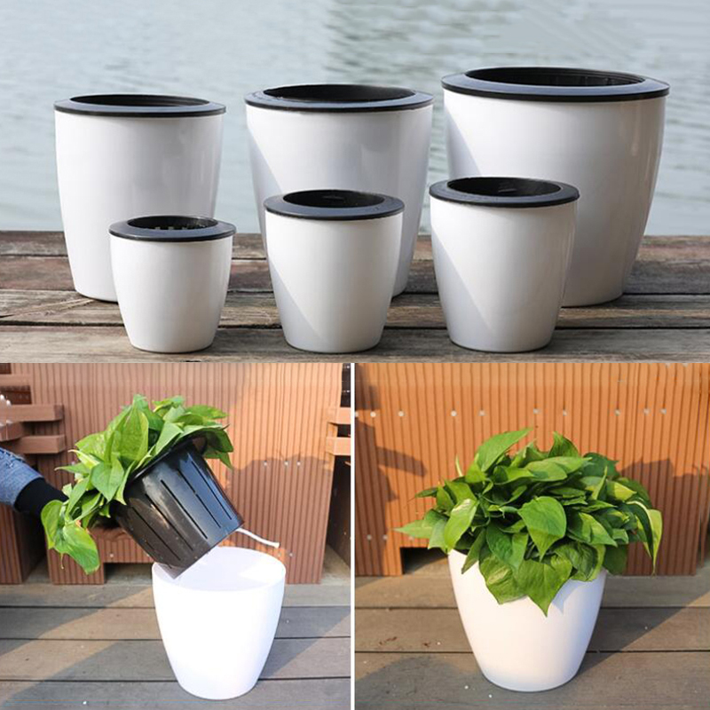 Vaso de Flores Automático Lazy - Gardening Tools Green avaliação e preço