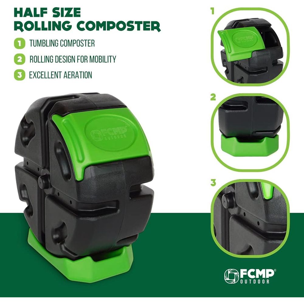 Composteira Rotativa de Jardim - Compost Bin avaliação e preço
