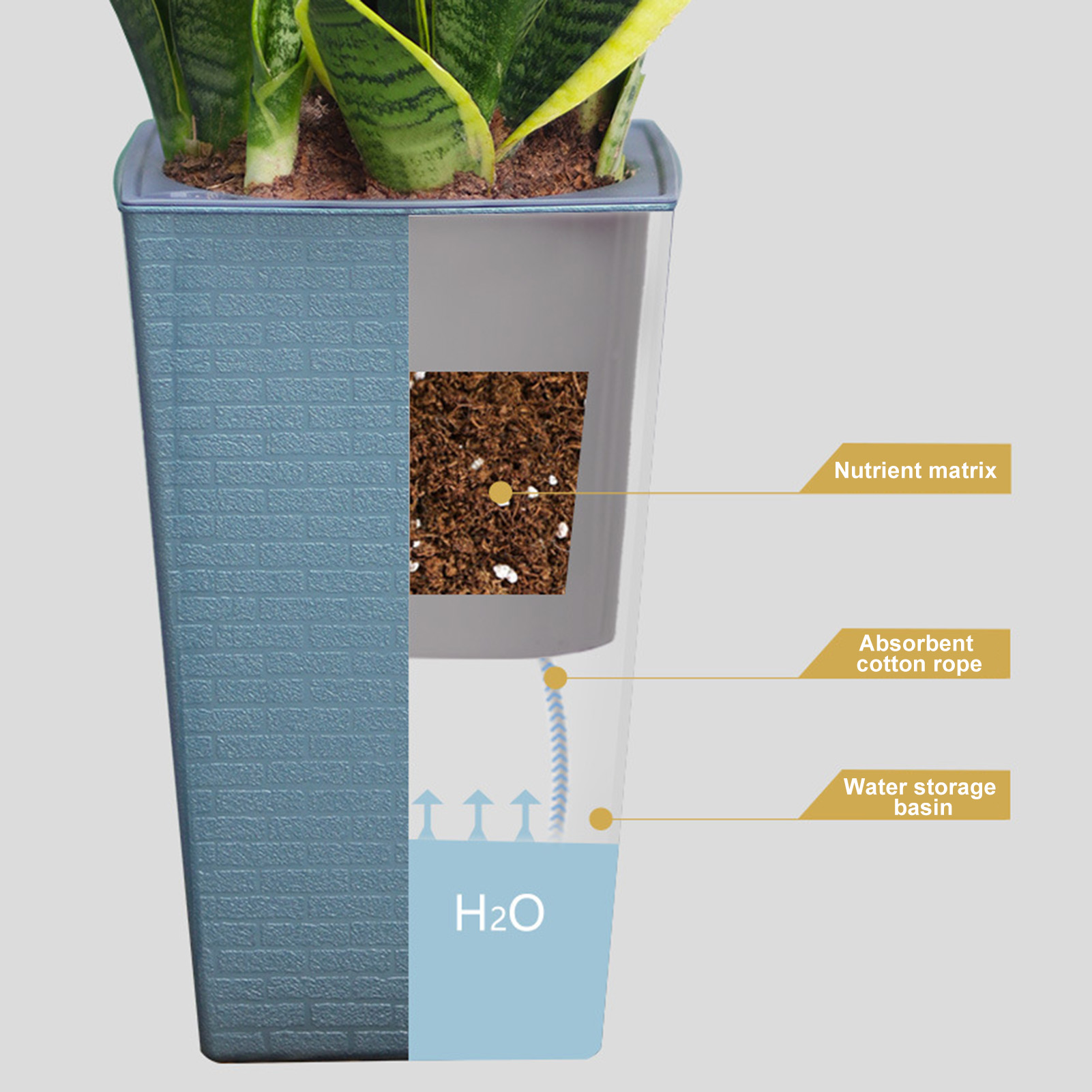 Auto rega plantador artesanal  - Gardening Tools Green avaliação e preço