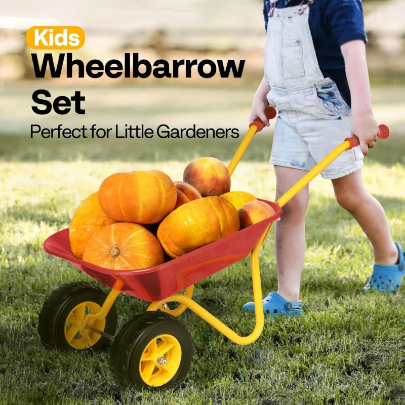 Carrinho de Mão Infantil para  - Gardening Tools Set Gift avaliação e preço