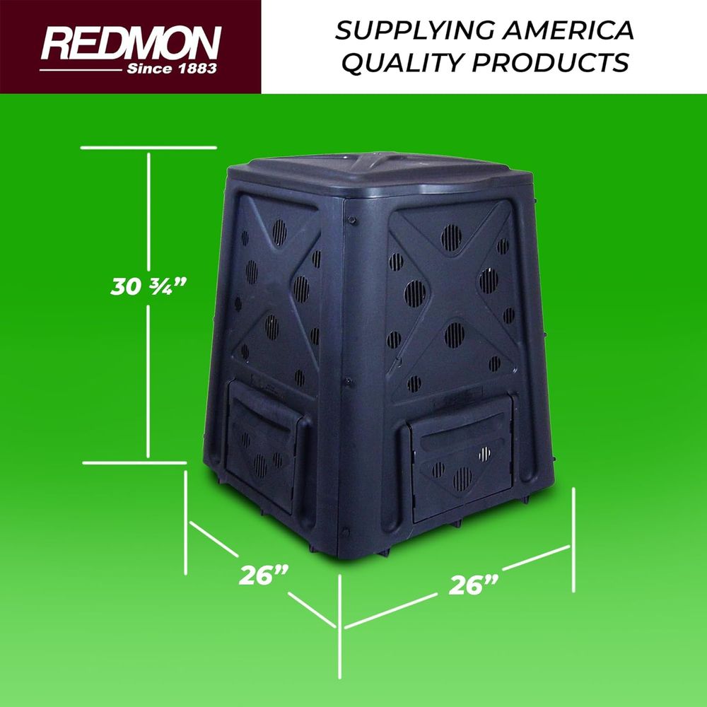 Composteira externa de 60 galõ - Compost Bin avaliação e preço