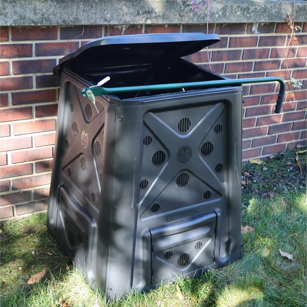 Composteira externa de 60 galõ - Compost Bin avaliação e preço